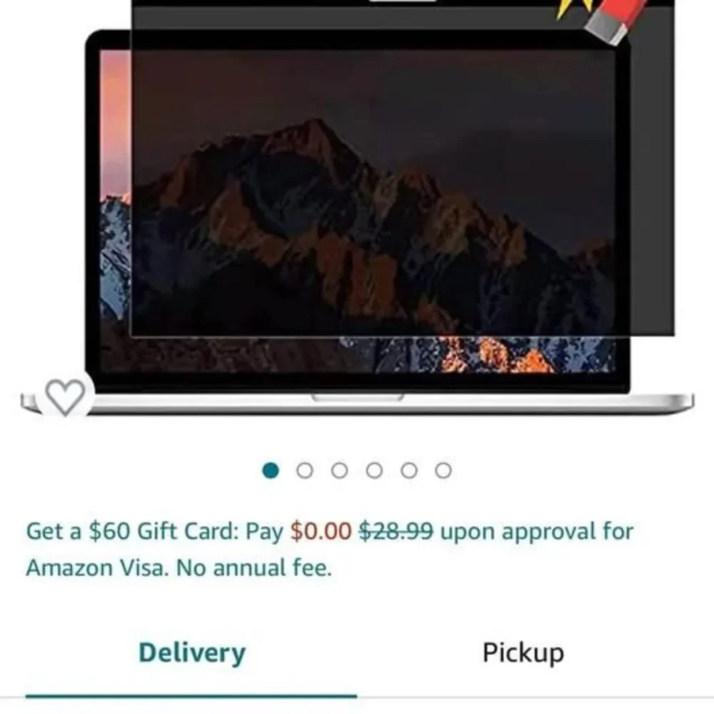 Magnetic Privacy Screen MacBook Pro